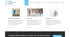 Desktop Screenshot of colepaintherapygroup.com
